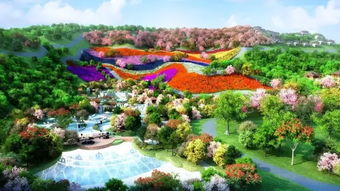 黃岡夢想花海生態園 四月繁花盛景，驚艷亮相迎客來